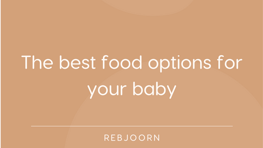 Introducing your baby to solid food: best food options - Rebjoorn